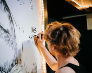 Festival Logo Nieuwe kunst op de muren van Merleyn!